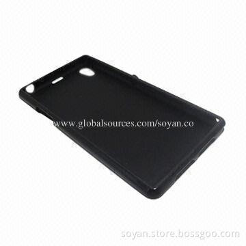 TPU Case for Sony Xperia Z1, Available in Solid Colors, Small MOQ with Manufacturing Price